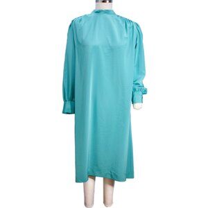 Vintage The Kohler Collection Teal Maxi Gown - Vintage Size 14